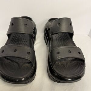 Crocs Black Slide Sandals